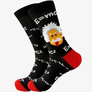 E=mc2 socks Albert Einstein 🔥🔥